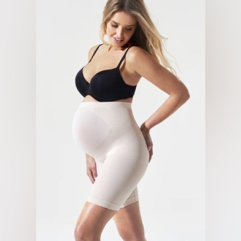 BLANQI Everyday Maternity Belly Support Girlshort - Pale Nude